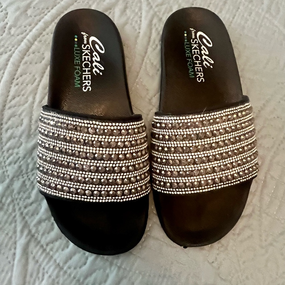 Skechers Cali Pop Ups Rocker Glam Slide